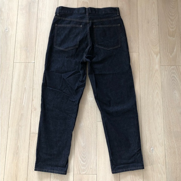 Uniqlo Indigo Tapered Ankle Jeans Size 27 - Picture 3 of 11